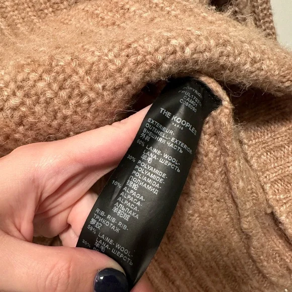 The Kooples Knit Big Gage‎ Sweater - Picture 7 of 9